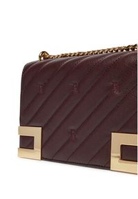 Elisabetta Franchi Torebka BS-55A-46E2-V300 Bordowy. Kolor: czerwony. Materiał: skórzane #3