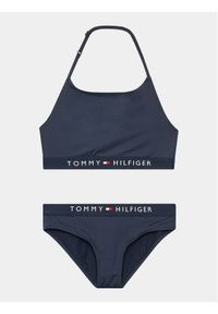 TOMMY HILFIGER - Strój kąpielowy Tommy Hilfiger. Kolor: niebieski #1