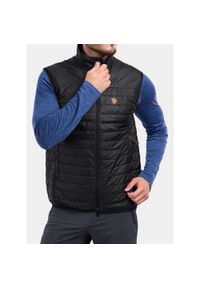 Fjällräven - Kamizelka ocieplana męska Fjallraven Abisko Padded Vest. Kolor: czarny. Sport: turystyka piesza
