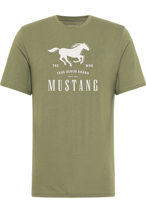 Męski T-Shirt Mustang Style Alex Four Leaf Clover 1017993 6352