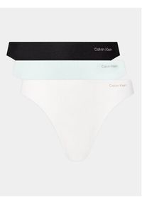 Calvin Klein Underwear Komplet 3 par fig klasycznych 000QD5200E Kolorowy. Materiał: bawełna. Wzór: kolorowy #3