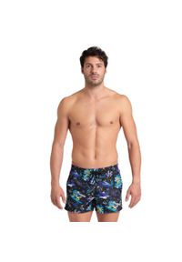 Spodenki kąpielowe męskie szorty na plażę basen sportowe Arena X-Short. Kolor: czarny, zielony, wielokolorowy #1