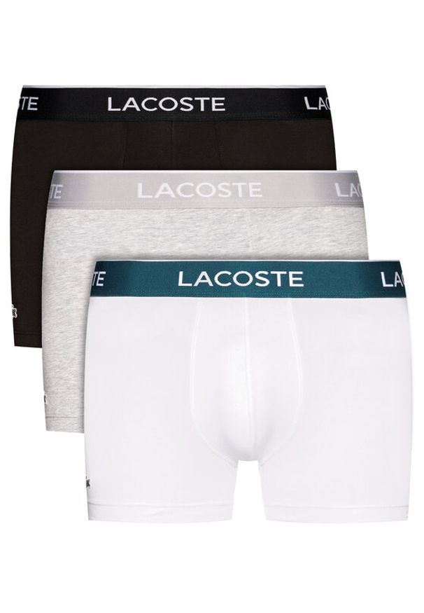 Lacoste Komplet 3 par bokserek 5H3389 Kolorowy. Materiał: bawełna. Wzór: kolorowy