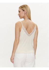 Vero Moda Top Imila 10307232 Beżowy Regular Fit. Kolor: beżowy. Materiał: syntetyk #5