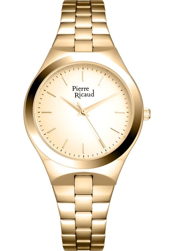 Zegarek Pierre Ricaud Zegarek damski Pierre Ricaud P22054.1111Q złoty. Kolor: złoty