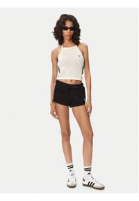 Adidas - adidas Top Knitted Crochet KC6485 Biały Slim Fit. Kolor: biały. Materiał: syntetyk #5