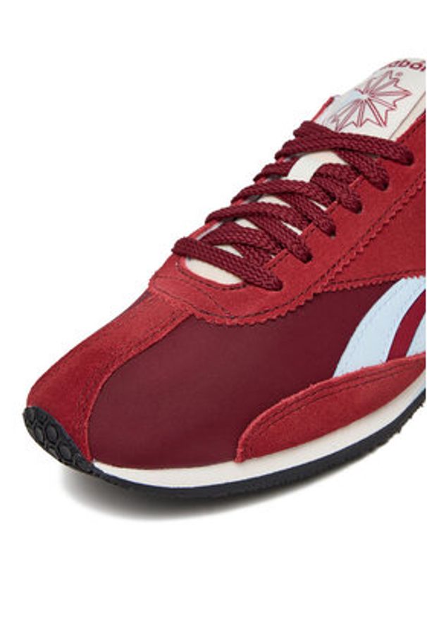 Reebok Sneakersy EO-R400 100239542 Bordowy. Kolor: czerwony. Materiał: materiał