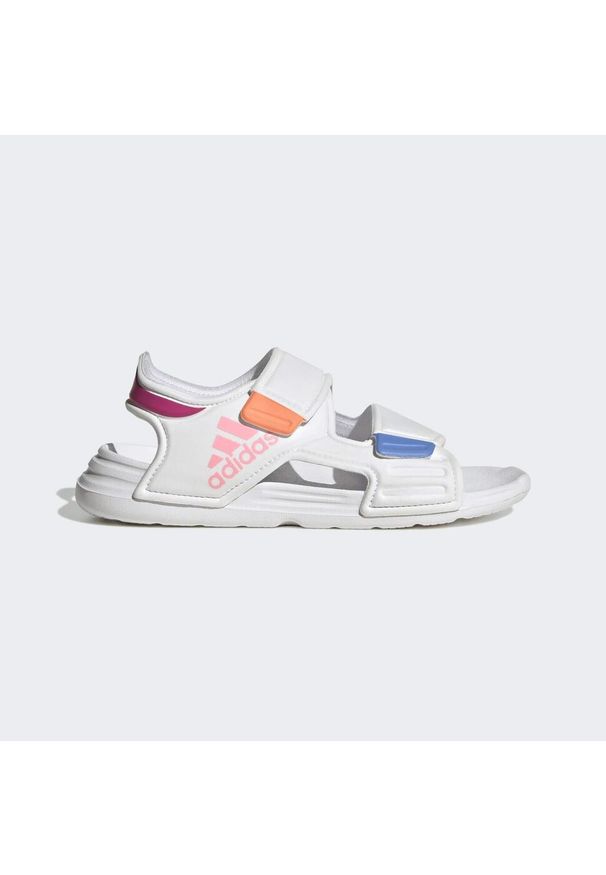 Adidas - Altaswim Sandals. Kolor: biały, wielokolorowy, różowy