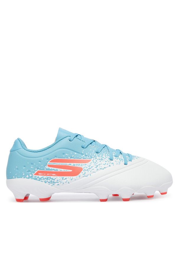 skechers - Buty do piłki nożnej Skechers. Kolor: biały