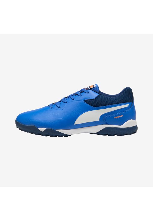 Buty piłkarskie Puma Truco III Turf. Materiał: syntetyk. Szerokość cholewki: normalna. Sport: piłka nożna