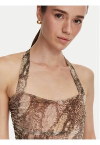 Guess Sukienka letnia W6YK64 K4597 Zielony Regular Fit. Kolor: zielony. Materiał: syntetyk. Sezon: lato #3