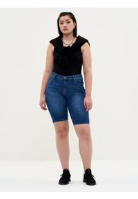 Big-Star - Szorty damskie jeansowe Shira 426. Kolor: niebieski. Materiał: jeans. Styl: sportowy