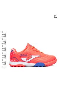 Joma Buty do piłki nożnej Toledo Jr 2507 TOJS2507TF Koralowy. Kolor: pomarańczowy. Materiał: skóra #6