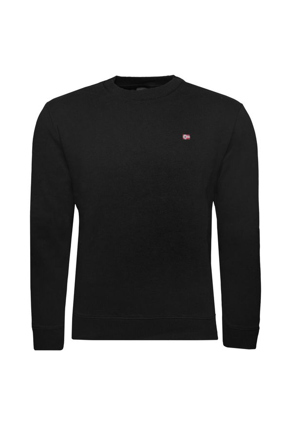 Napapijri - Bluza Mężczyzna NAPAPIJRI BALIS CREW 1. Kolor: czarny. Materiał: poliester, bawełna