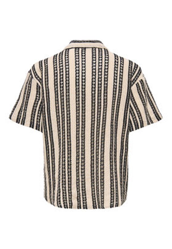 Only & Sons Koszula Dani 22030511 Beżowy Regular Fit. Kolor: beżowy. Materiał: bawełna, syntetyk