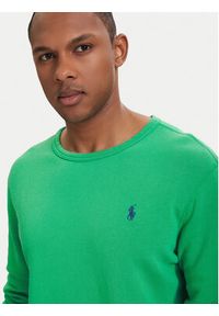 Polo Ralph Lauren Bluza 710A12485003 Zielony Regular Fit. Typ kołnierza: polo. Kolor: zielony. Materiał: bawełna #4