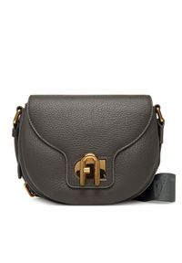 Furla Torebka Lotus WB01491 BX0356 CN 4295S 1002 Szary. Kolor: szary. Materiał: skórzane