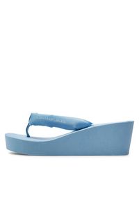 Calvin Klein Jeans Japonki Beach Wedge Sandal Padded Ny YW0YW01397 Niebieski. Kolor: niebieski. Materiał: materiał #4