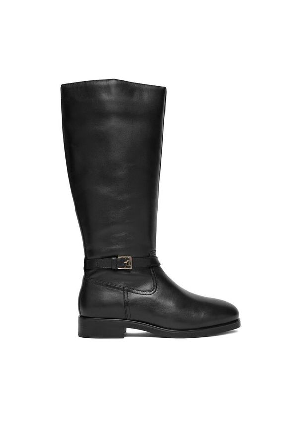 TOMMY HILFIGER - Kozaki Tommy Hilfiger. Kolor: czarny