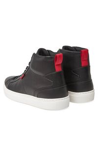 Hugo - HUGO Sneakersy Morrie 50537334 Czarny. Kolor: czarny. Materiał: skóra #6