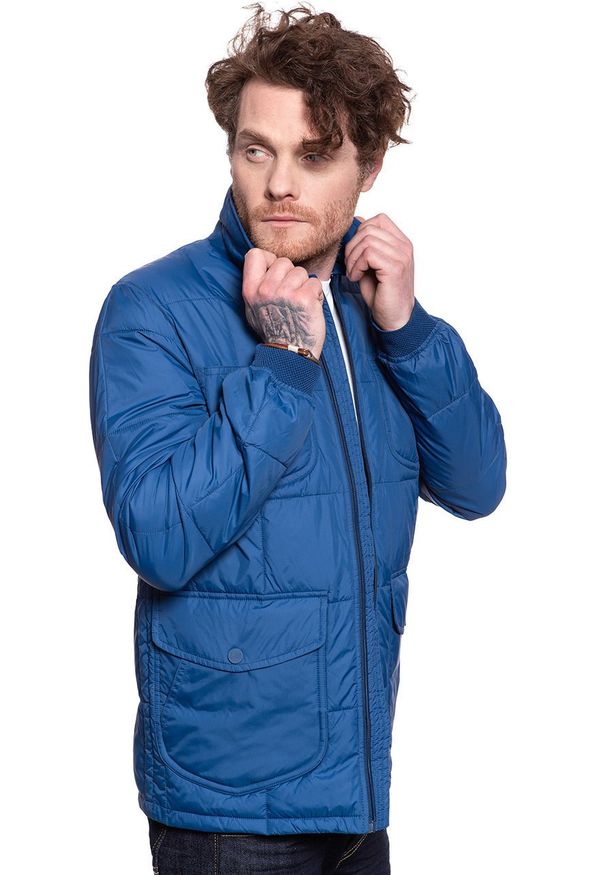 Lee - KURTKA LEE LIGHTWEIGHT PADDED OIL BLUE L86CUJMO 112122639