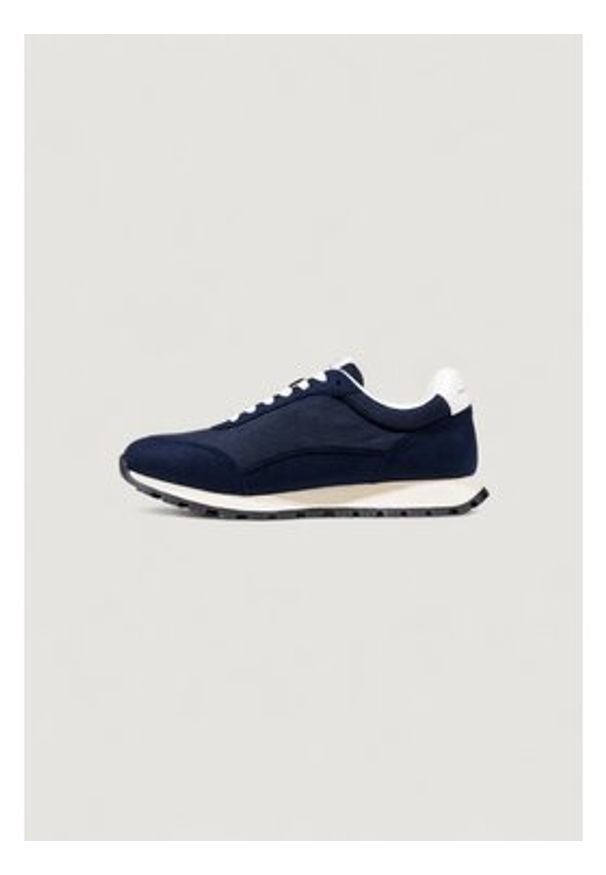 Armani Exchange Sneakersy XM001960 AF19388 MB005 Granatowy. Kolor: niebieski. Materiał: materiał