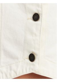 Guess Jeans Kamizelka W5GN74 D5M62 Biały Regular Fit. Kolor: biały. Materiał: bawełna #4