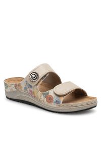 Inblu Klapki PF010100 Złoty. Kolor: złoty. Materiał: syntetyk #3