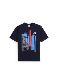 Diadora - Koszulka męska DIADORA T-SHIRT SS SHORE. Kolor: niebieski #1