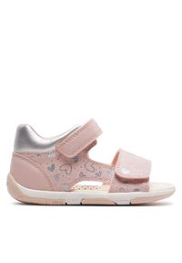 Geox Sandały B Sandal Tapuz Girl B450YA 054AJ C8237 Różowy. Kolor: różowy