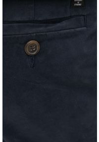 Superdry spodnie męskie kolor granatowy w fasonie chinos. Kolor: niebieski. Materiał: bawełna, tkanina. Wzór: gładki
