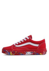 Vans Tenisówki Old Skool VN0A7Q5FIZQ1 Czerwony. Kolor: czerwony. Materiał: materiał #6