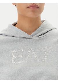 EA7 Emporio Armani Bluza 7W000095 AF12473 O8002 Szary Regular Fit. Kolor: szary. Materiał: bawełna