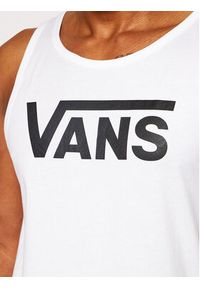 Vans Tank top Classic VN000Y8V Biały Classic Fit. Kolor: biały. Materiał: bawełna #3