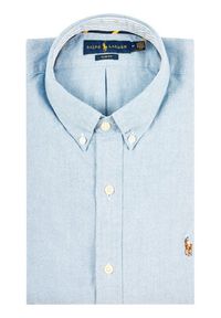 Polo Ralph Lauren Koszula Classics 710767444001 Niebieski Slim Fit. Typ kołnierza: polo. Kolor: niebieski. Materiał: bawełna #4