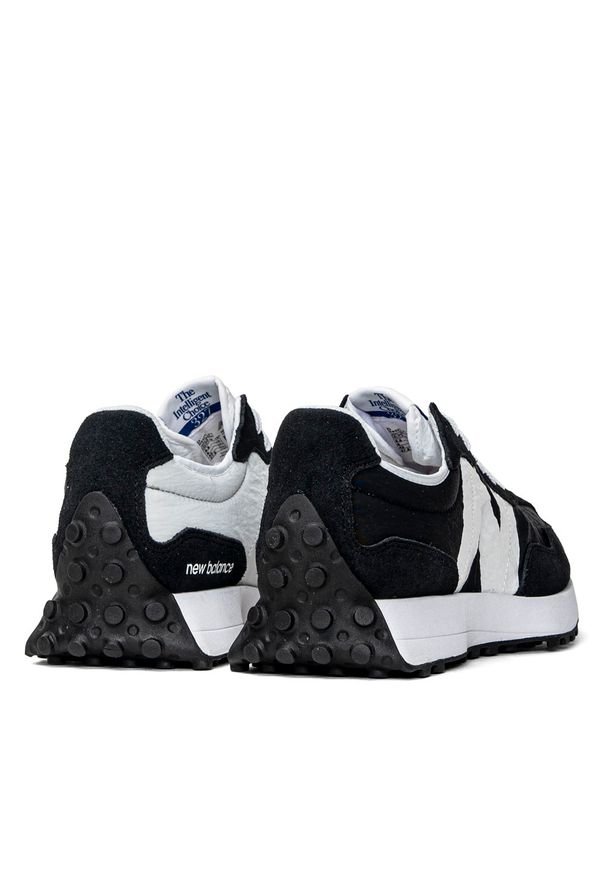 Sneakersy męskie czarne New Balance MS327LF1. Okazja: na co dzień, na spacer, do pracy. Kolor: czarny. Sport: turystyka piesza