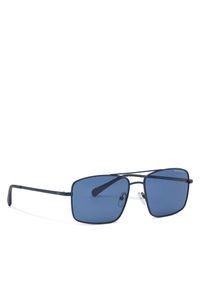 Okulary przeciwsłoneczne Armani Exchange. Kolor: niebieski