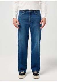Wrangler - MESKIE SPODNIE WRANGLER LOOSE STRAIGHT RETRO BLUE 112371018. Styl: retro #1