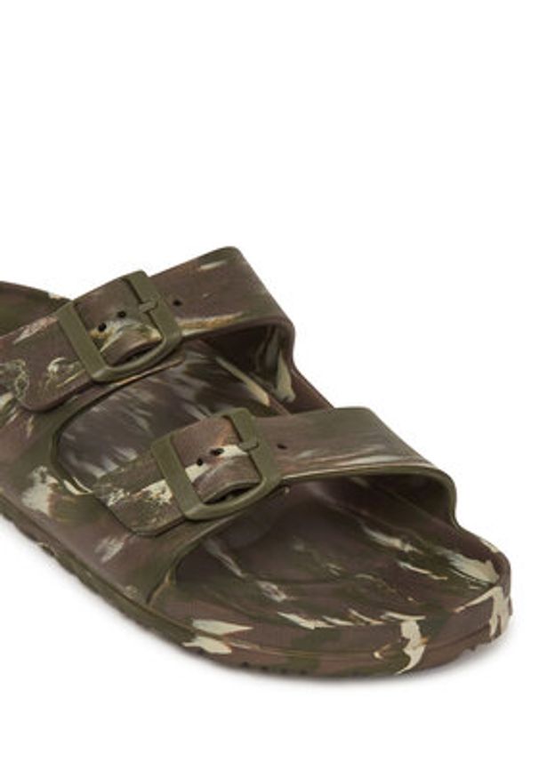 Quiksilver Klapki Embark AQYL101380 Zielony. Kolor: zielony