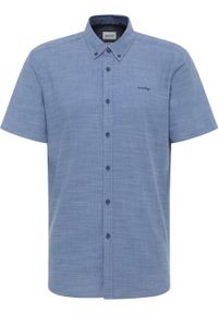 Męska Koszula Mustang Style Berkeley Middle Blue Two Tone 1016252 12722 #3