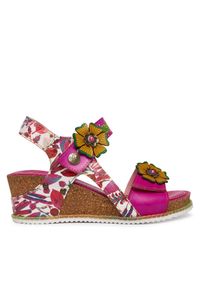 Laura Vita Sandały Bonito 38 Różowy. Kolor: różowy. Materiał: skóra #1