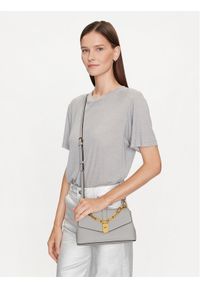 DKNY Torebka Conner R343RB25 Szary. Kolor: szary. Materiał: skórzane #1