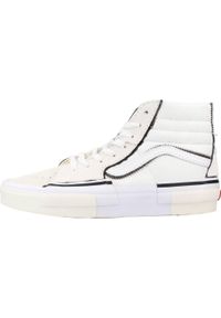 Tenisówki Vans Model Sk8-hi Reconstruct Kolor Biały. Kolor: biały. Materiał: tkanina, skóra