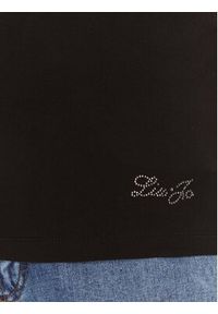 Liu Jo Top 5F3117 J5360 Czarny Regular Fit. Kolor: czarny. Materiał: wiskoza