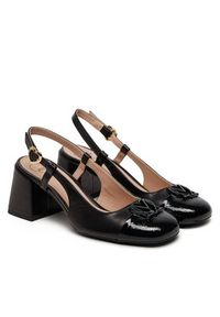 Love Moschino - LOVE MOSCHINO Sandały JA10117G1MIE300A Czarny. Kolor: czarny. Materiał: skóra #3