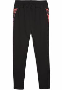 Puma - Męskie spodnie piłkarskie IndividualCUP PUMA Black. Kolor: czarny. Sport: piłka nożna