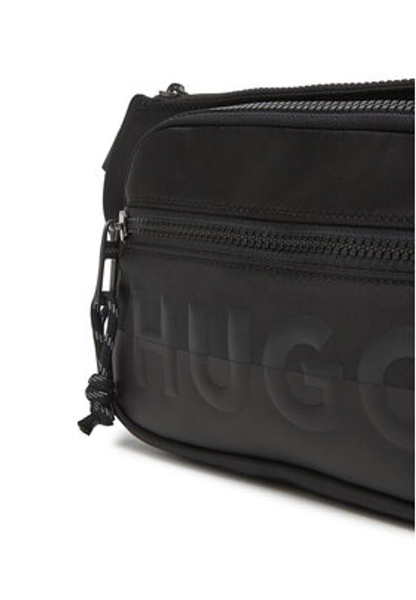Hugo - HUGO Saszetka nerka Nosh 50543264 Czarny. Kolor: czarny. Materiał: materiał