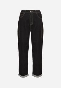 Born2be - Niebieskie Jeansy o Kroju Skinny z Regularnym Stanem Wirlexia. Okazja: na co dzień. Kolor: niebieski. Styl: casual #3