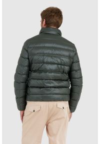 Blauer USA - BLAUER Ciemnozielona puchowa kurtka męska SETH, Rozmiar 3XL. Kolor: zielony. Materiał: puch #3