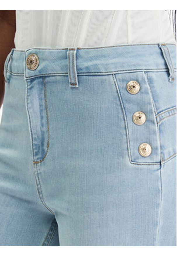 Liu Jo Jeansy UA6162 D0275 Niebieski Flare Fit. Kolor: niebieski
